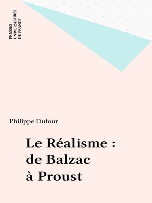 cover image of Le Réalisme